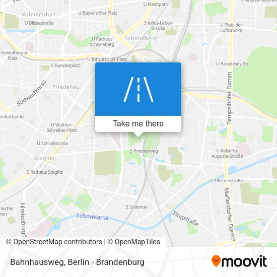 Карта Bahnhausweg