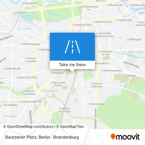 Карта Bautzener Platz