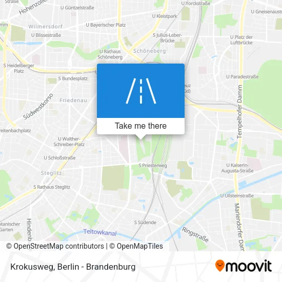 Карта Krokusweg