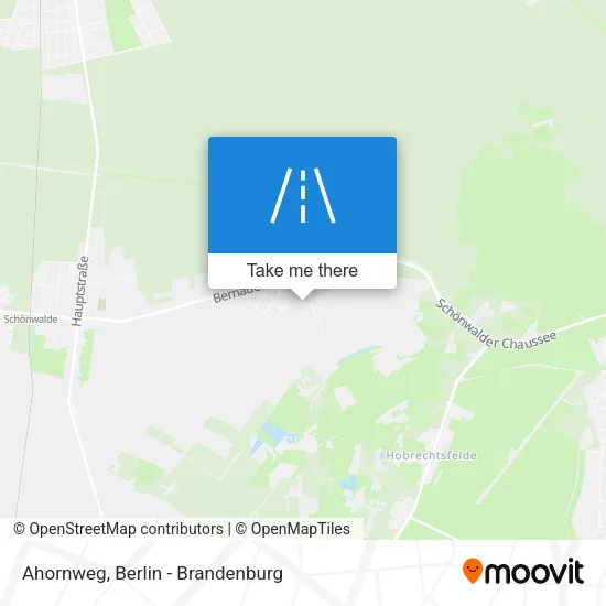 Карта Ahornweg