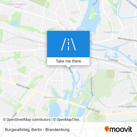 Burgwallsteg map