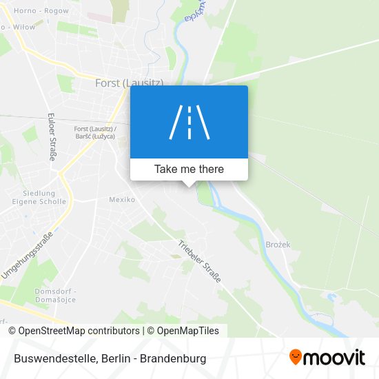 Buswendestelle map