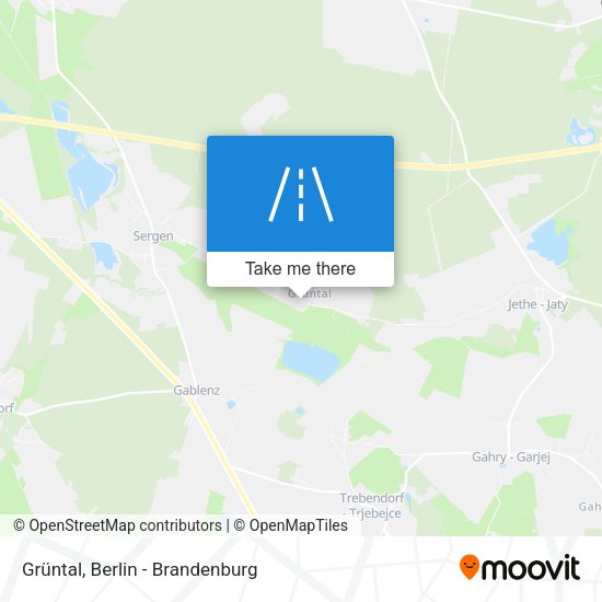 Grüntal map