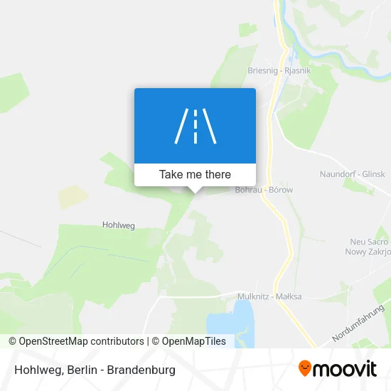 Карта Hohlweg
