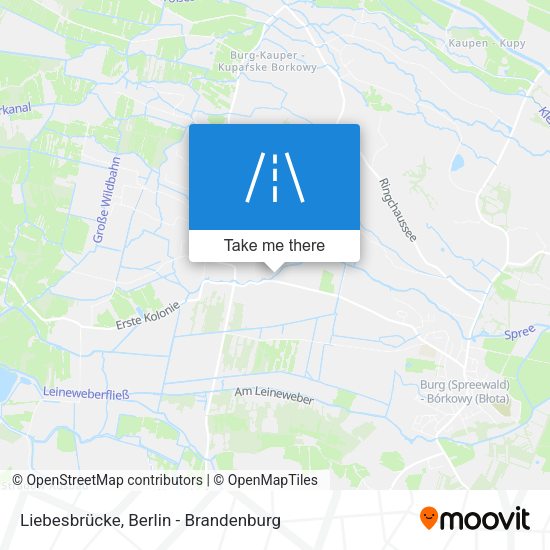 Liebesbrücke map