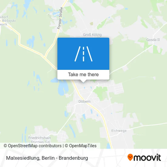 Карта Malxesiedlung