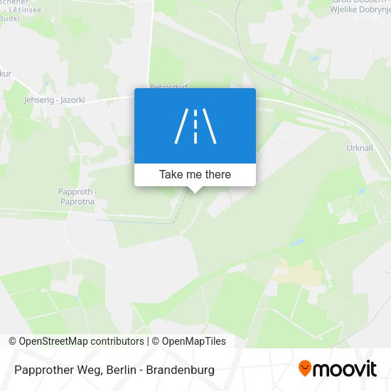 Papprother Weg map