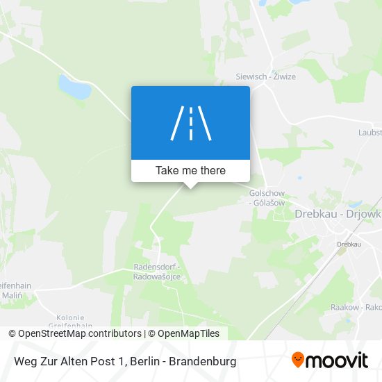 Карта Weg Zur Alten Post 1