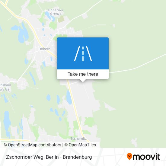 Zschornoer Weg map
