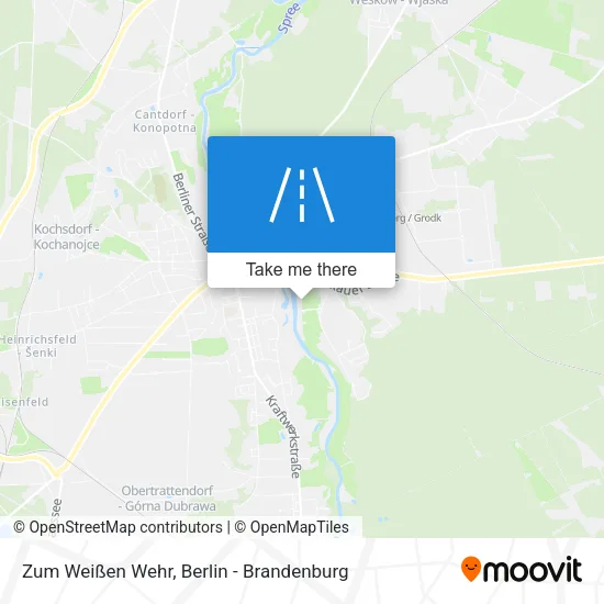Карта Zum Weißen Wehr