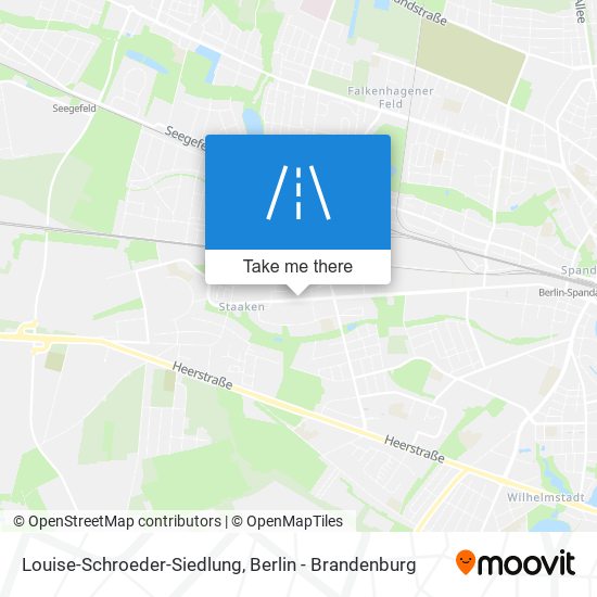 Louise-Schroeder-Siedlung map
