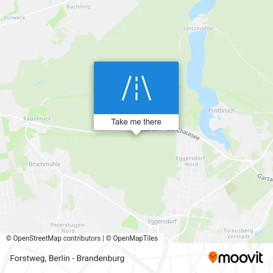 Карта Forstweg