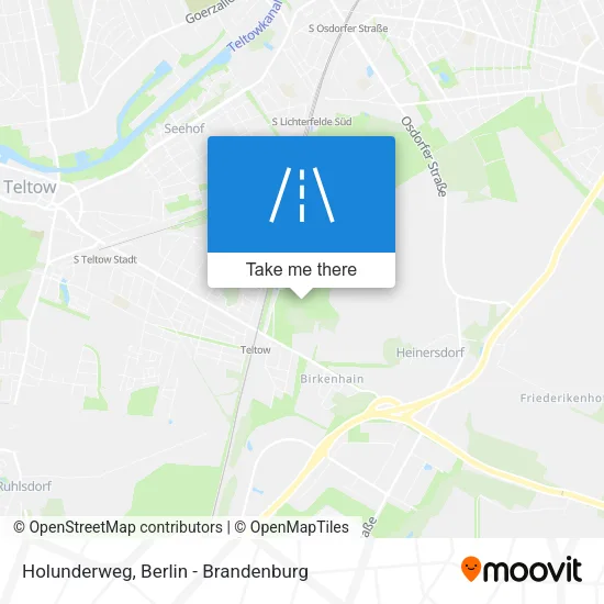 Карта Holunderweg