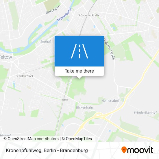 Kronenpfuhlweg map