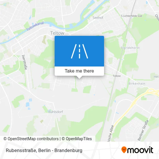 Rubensstraße map