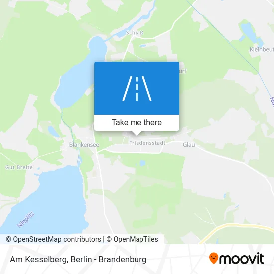 Am Kesselberg map
