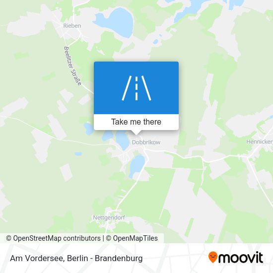 Am Vordersee map