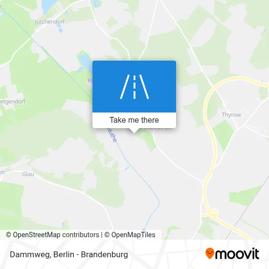 Dammweg map