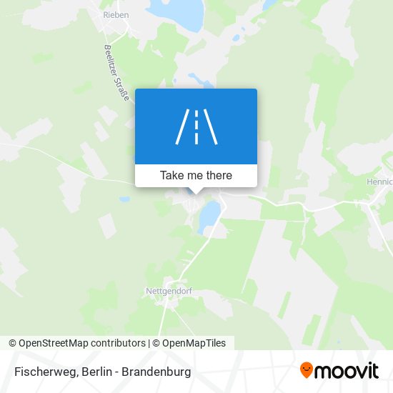 Fischerweg map