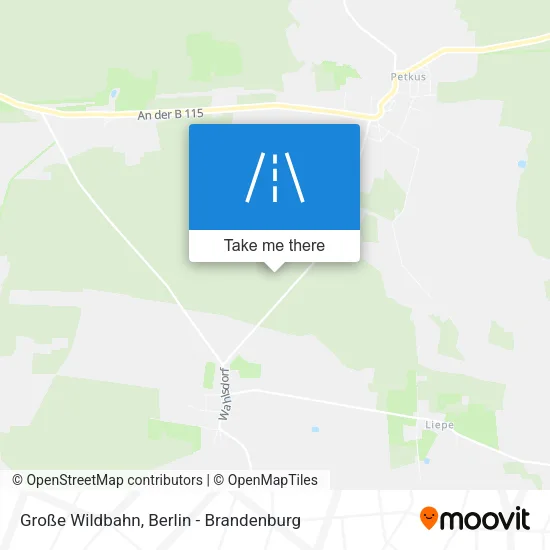 Карта Große Wildbahn