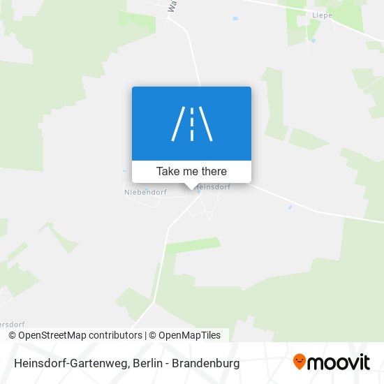 Heinsdorf-Gartenweg map