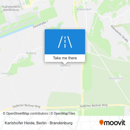 Karlshofer Heide map