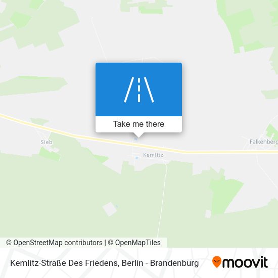 Kemlitz-Straße Des Friedens map