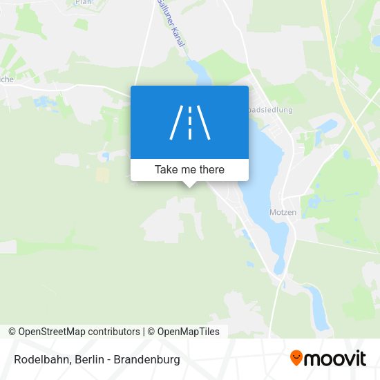 Карта Rodelbahn