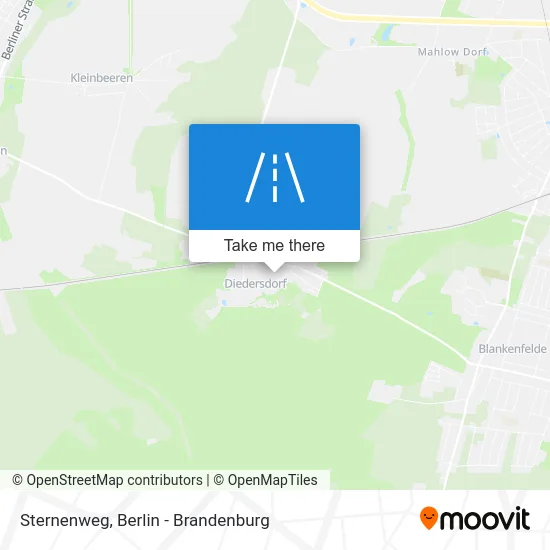 Sternenweg map