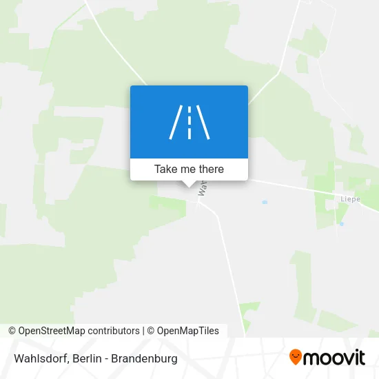 Карта Wahlsdorf