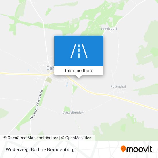 Wederweg map