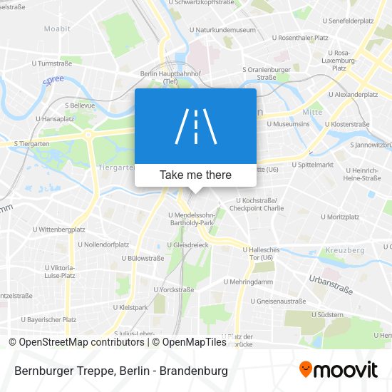 Bernburger Treppe map