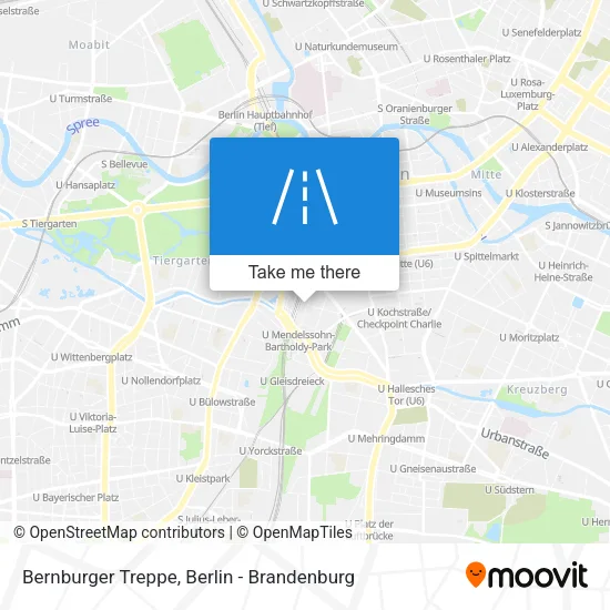 Карта Bernburger Treppe