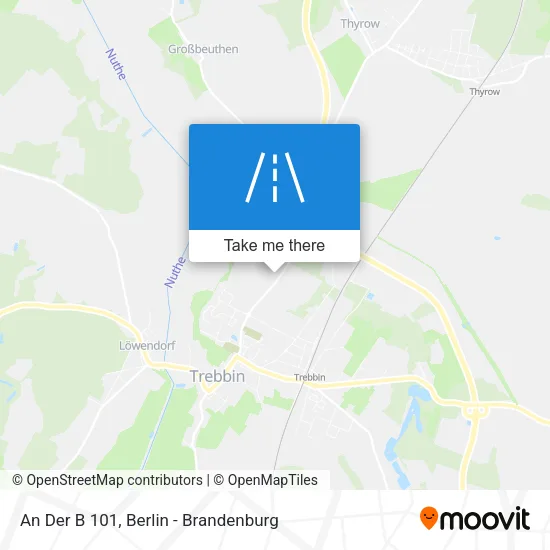 Карта An Der B 101