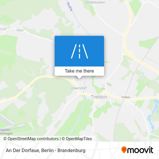 An Der Dorfaue map