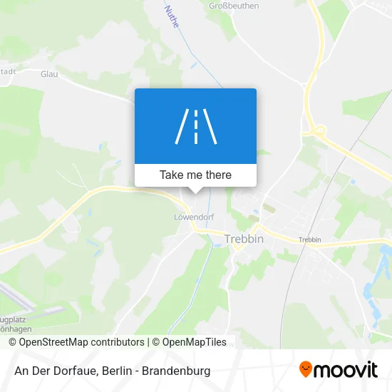 An Der Dorfaue map