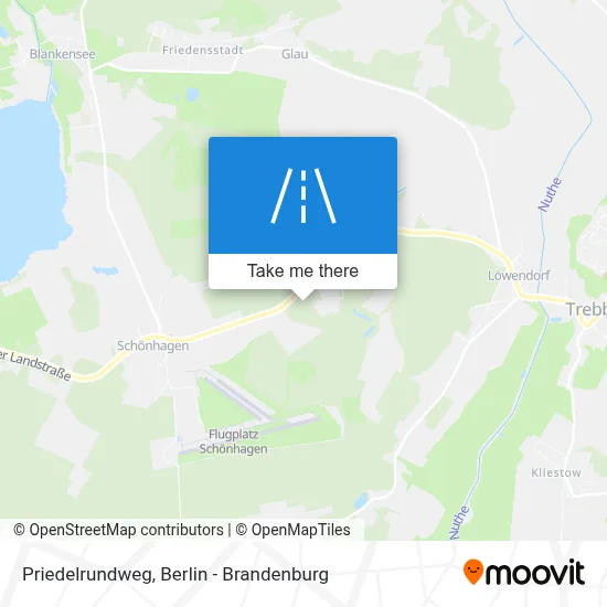 Priedelrundweg map