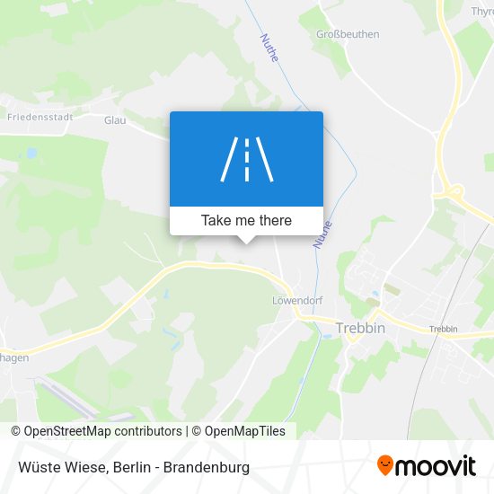 Wüste Wiese map