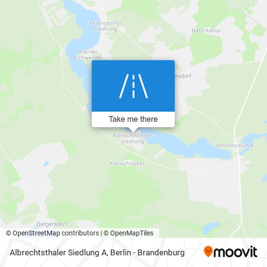 Albrechtsthaler Siedlung A map