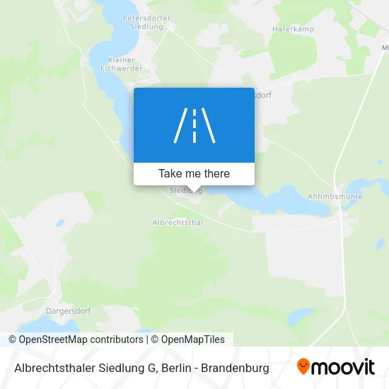 Карта Albrechtsthaler Siedlung G