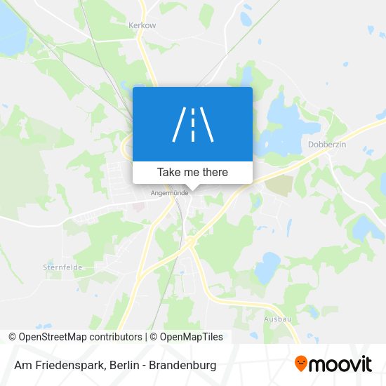 Am Friedenspark map