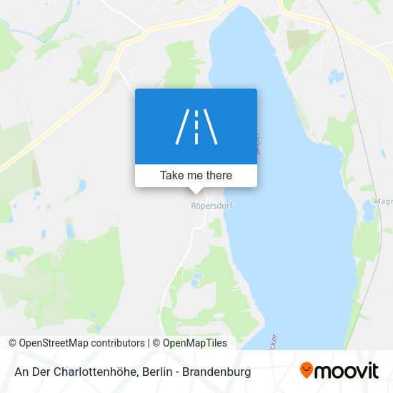 An Der Charlottenhöhe map