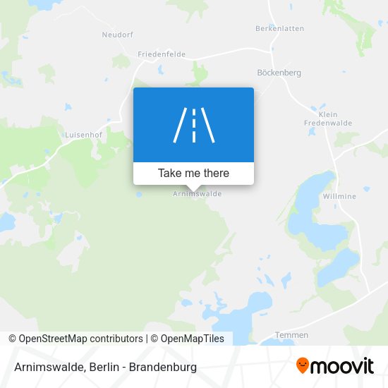 Arnimswalde map
