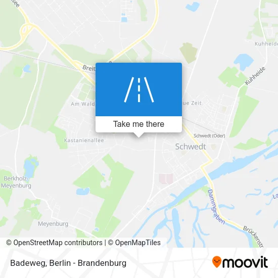 Карта Badeweg