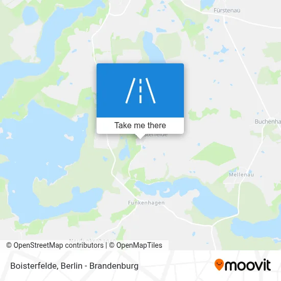Boisterfelde map