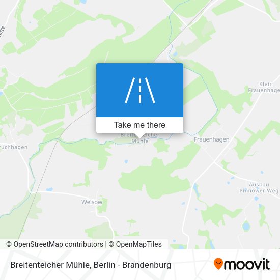 Breitenteicher Mühle map