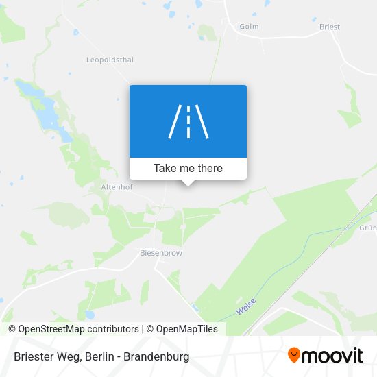 Briester Weg map