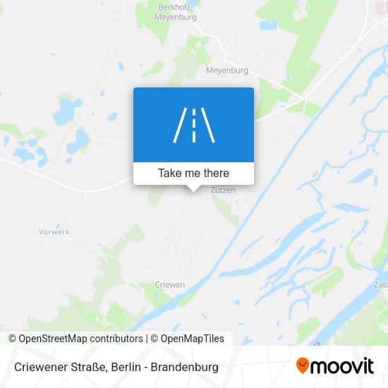 Criewener Straße map