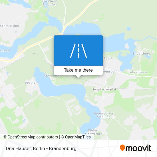 Drei Häuser map