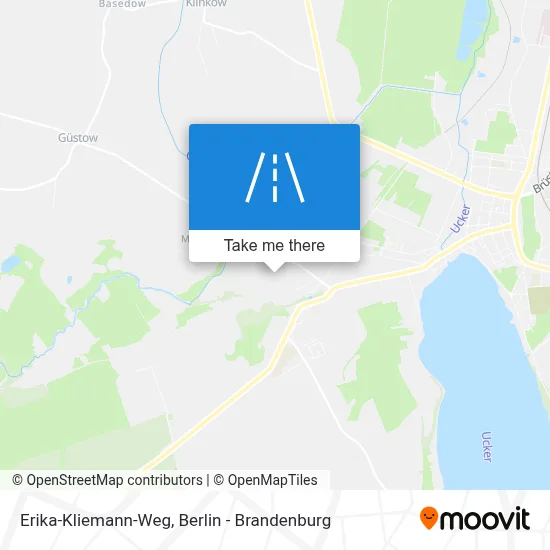 Erika-Kliemann-Weg map